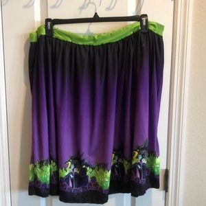 Ladies Maleficent Circle Skirt size 3XL